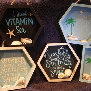 Humorous Funny Signs - Cheer Up shadow box